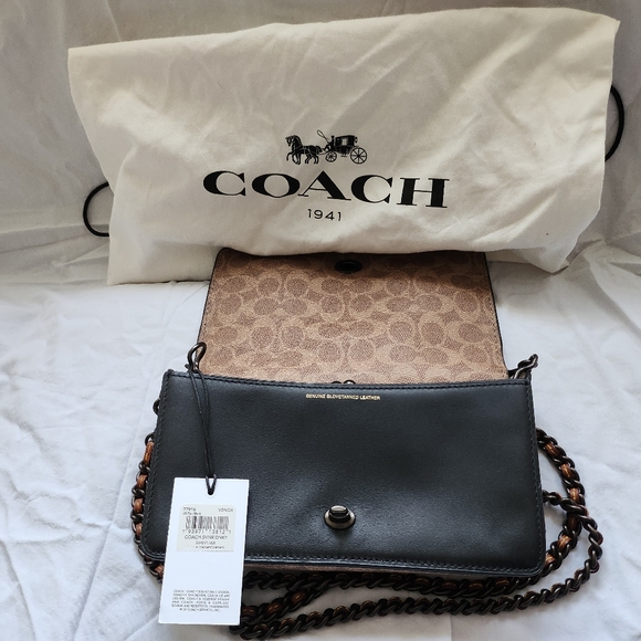 Coach Dinky with Signature Canvas and Souvenir Pins - Picture 5 of 7